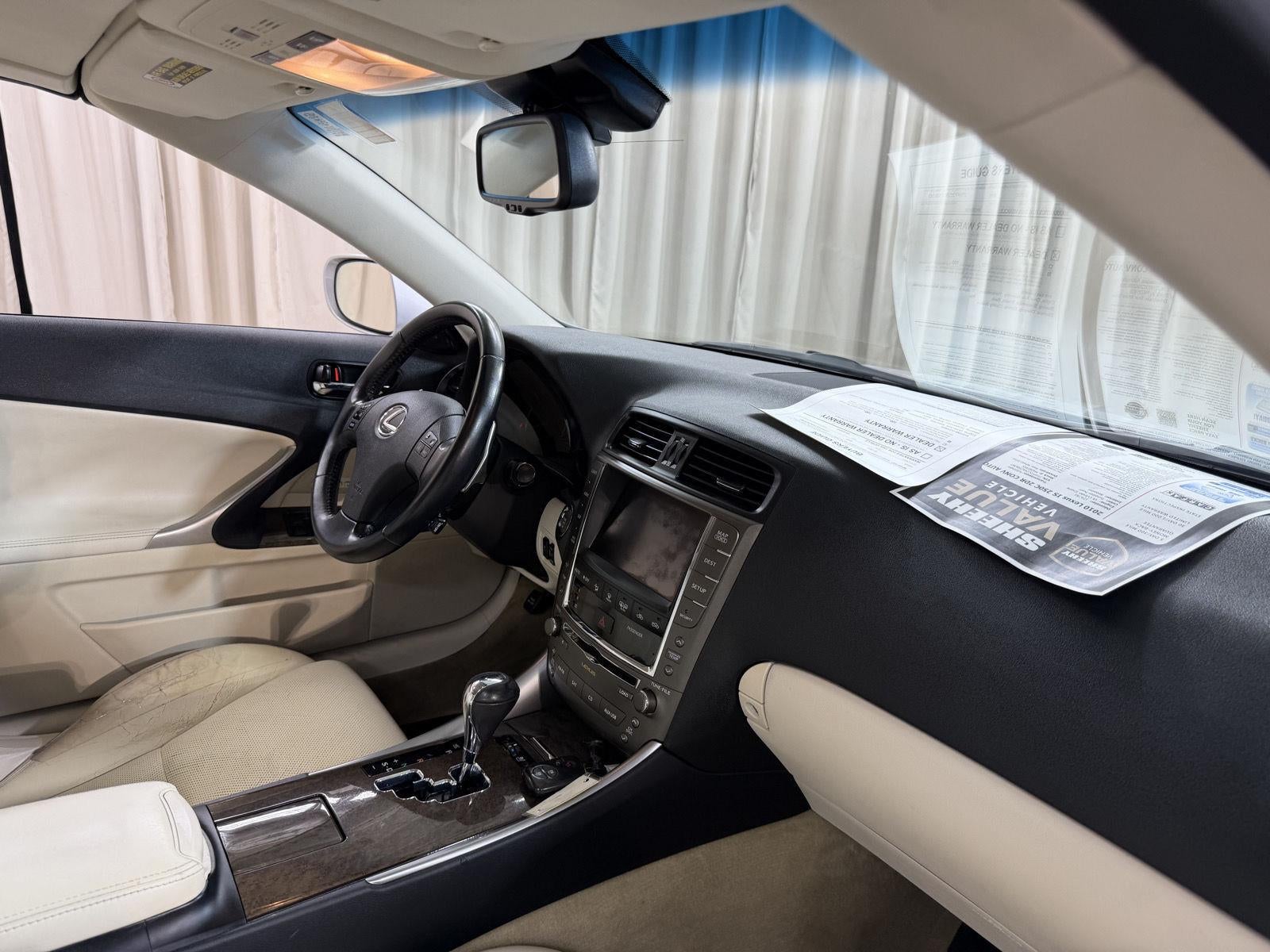 2010 Lexus Is 250C 2DR CONV AUTO