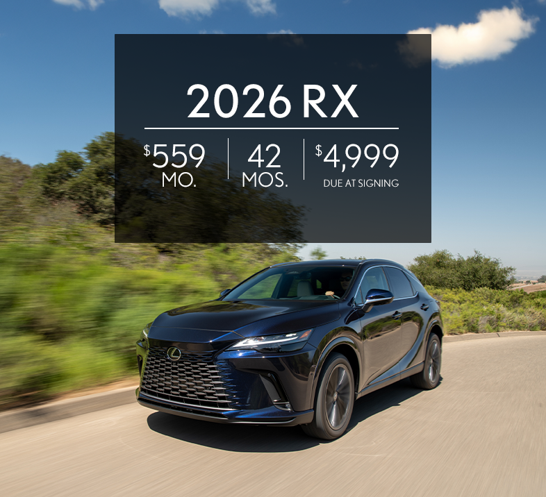 January Lease Offer 2026 RX