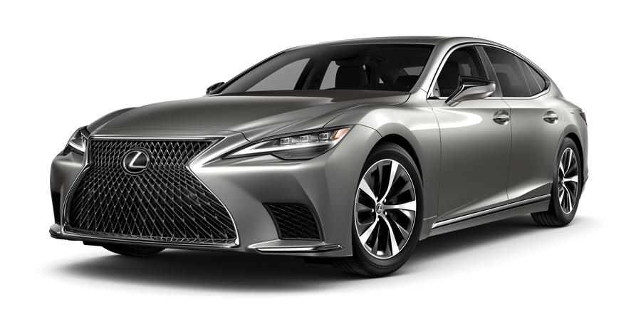 Exterior of the Lexus LS shown in Atomic Silver | Sheehy Lexus of Annapolis in Annapolis MD