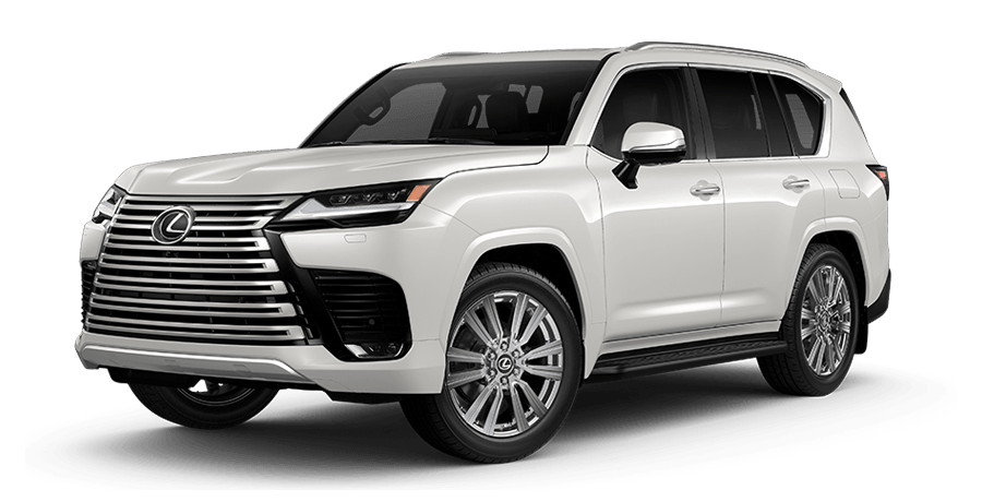 Exterior of the Lexus LX 600 Ultra Luxury shown in Eminent White Pearl | Sheehy Lexus of Annapolis in Annapolis MD