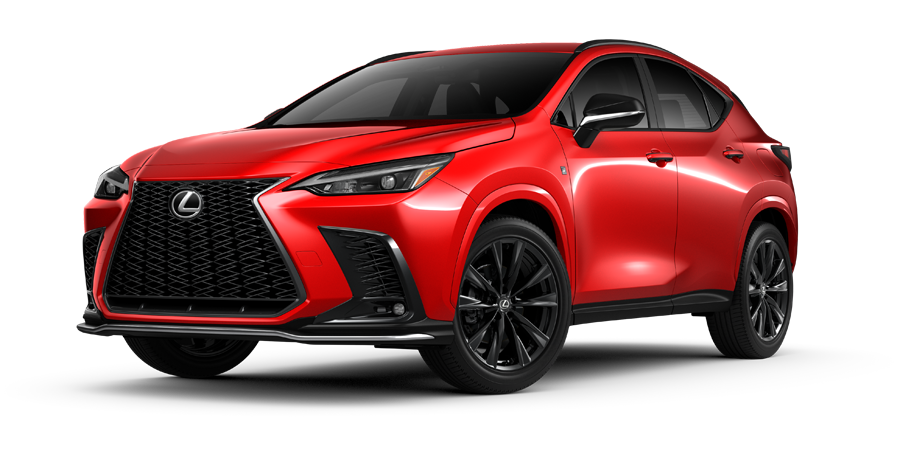 Exterior of the Lexus NX F SPORT HANDLING shown in Redline. | Sheehy Lexus of Annapolis in Annapolis MD
