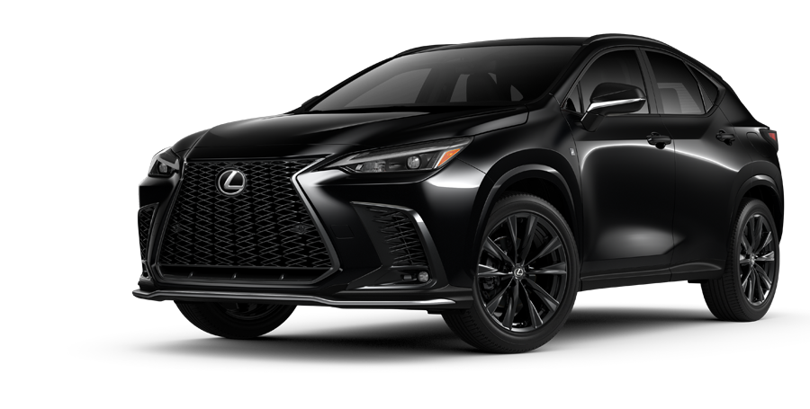 Exterior of the Lexus NX F SPORT Handling Plug-in Hybrid Electric Vehicle shown in Obsidian. | Sheehy Lexus of Annapolis in Annapolis MD
