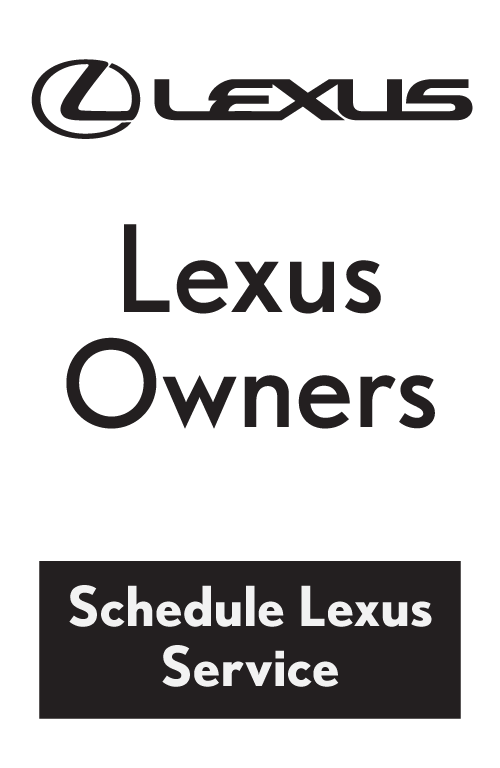 Schedule Lexus Service